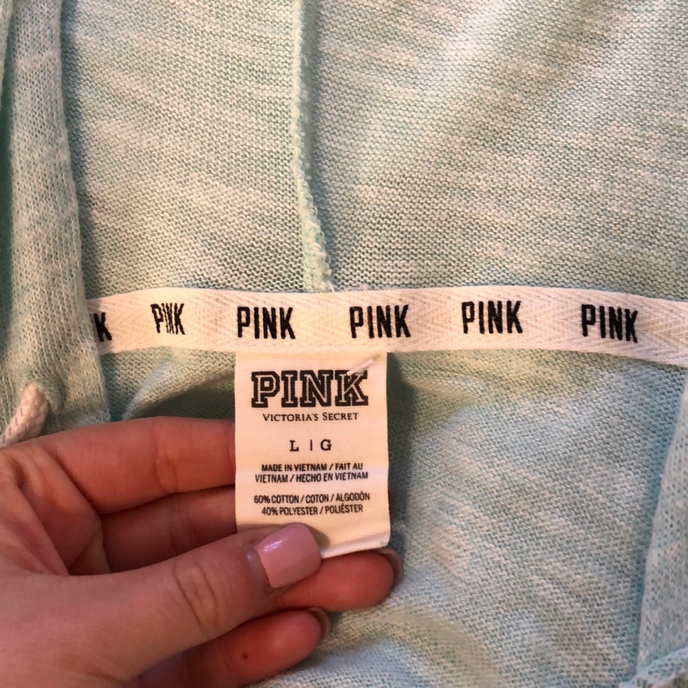 Pink hoodie